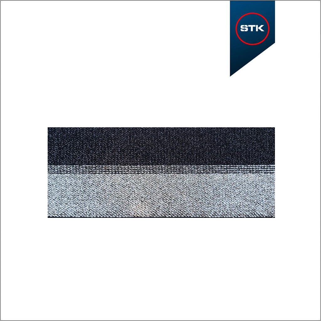 EL&Aacute;STICO STK DIAGONAL  60MM PRETO / LUREX PRATA